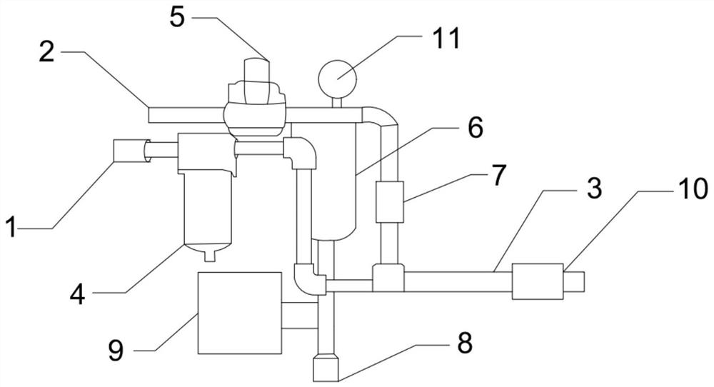 Efficient dry fog dust suppression device