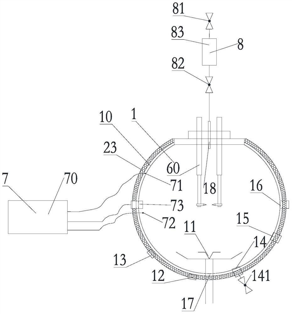 Minimum ignition energy testing device