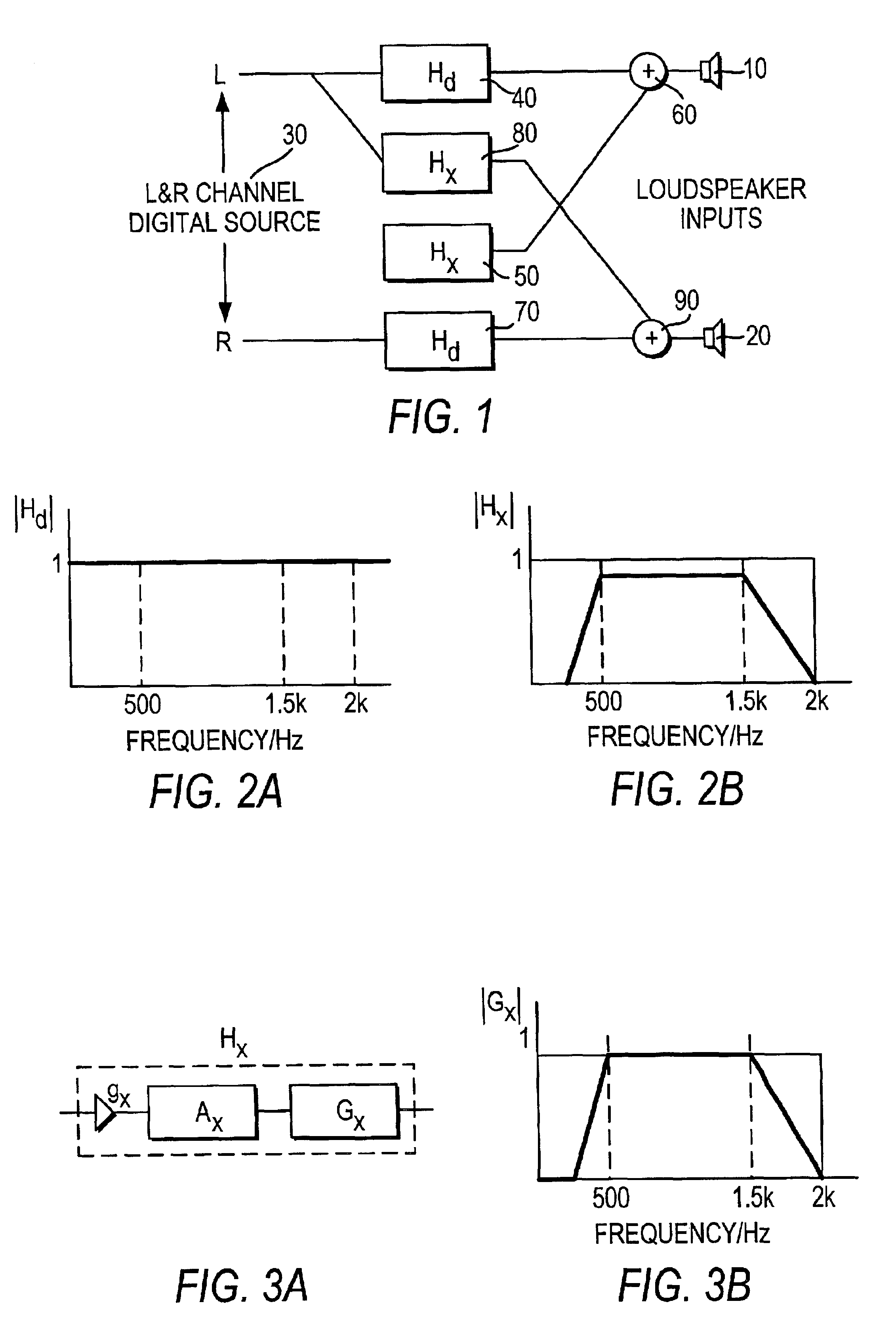 Transparent stereo widening algorithm for loudspeakers