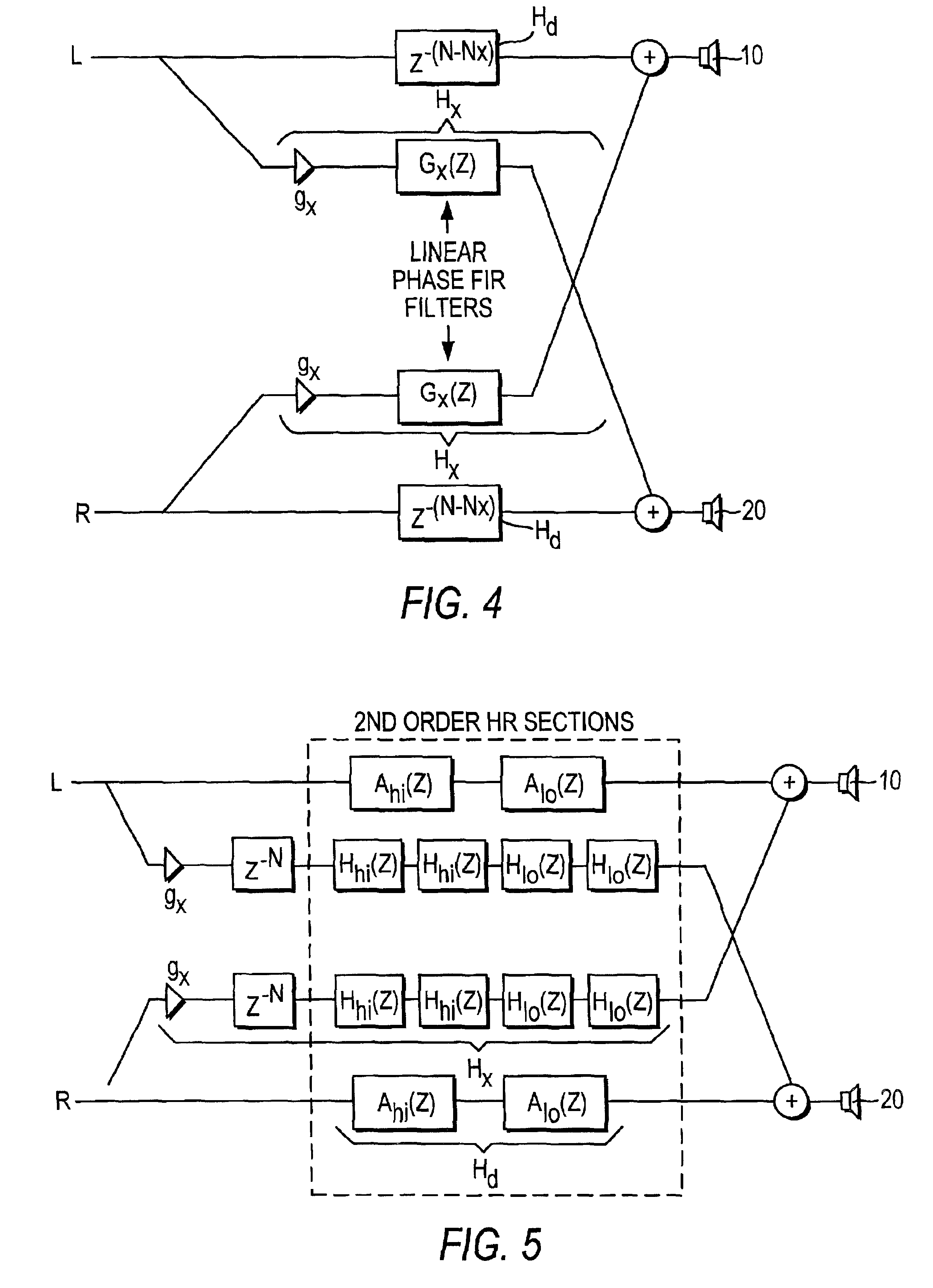 Transparent stereo widening algorithm for loudspeakers