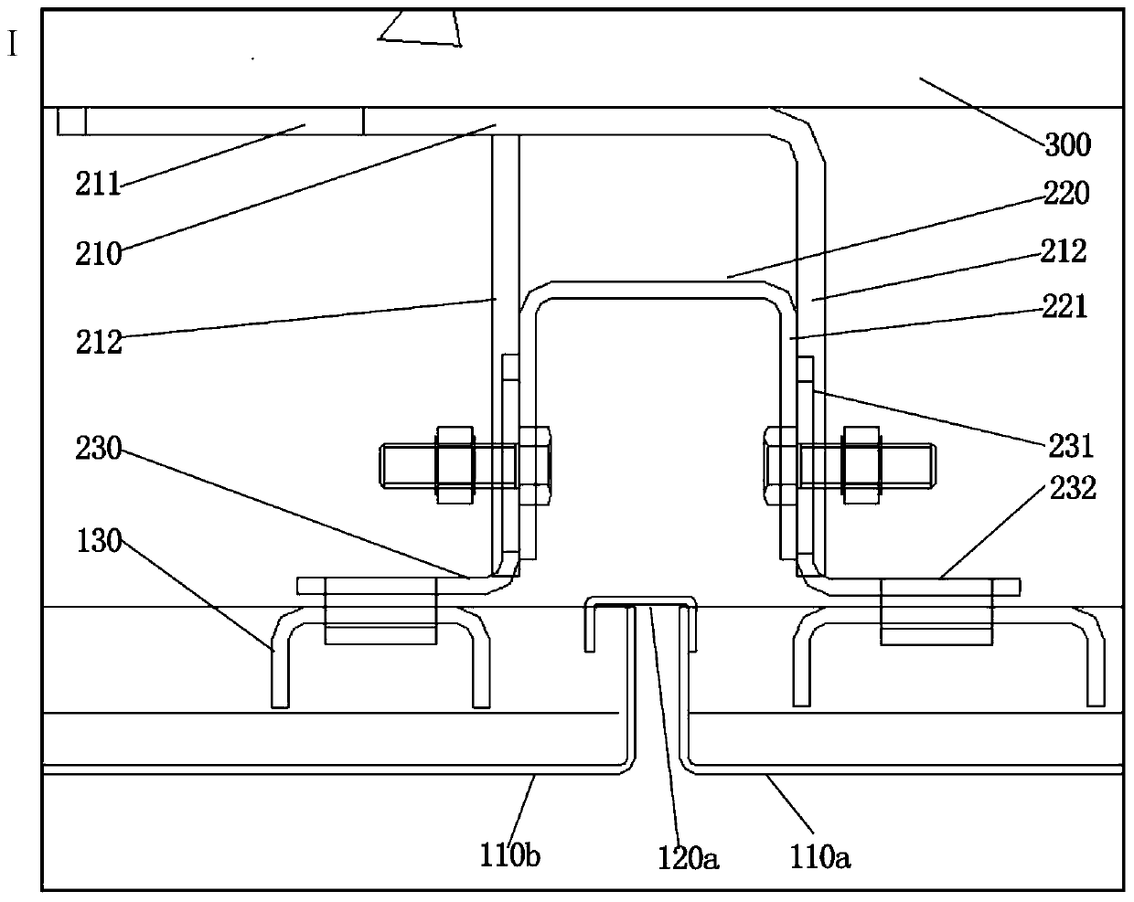 A kind of enamel steel plate and its construction structure and construction method