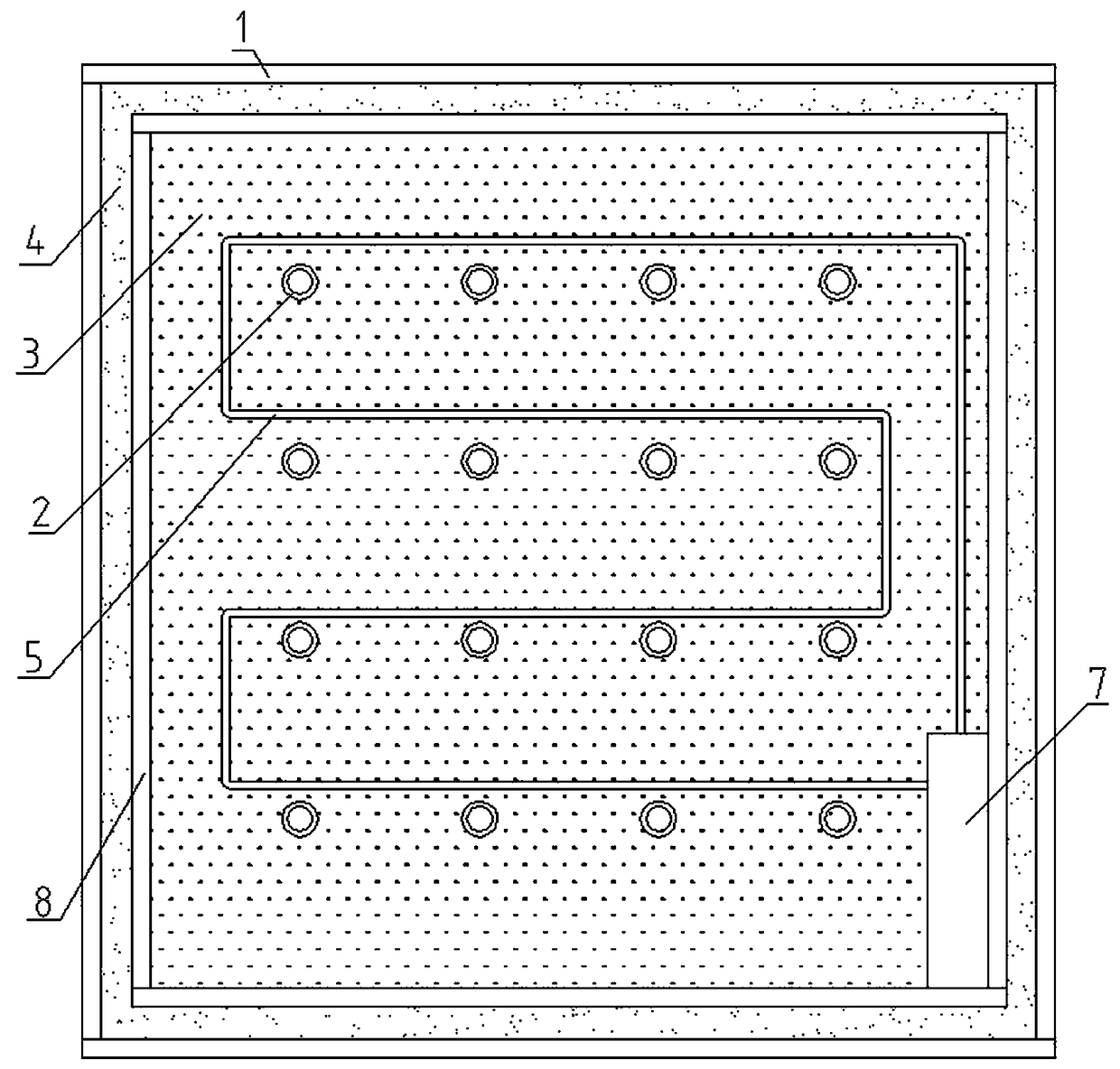 Valley electricity heat-storage warmer and manufacturing method thereof