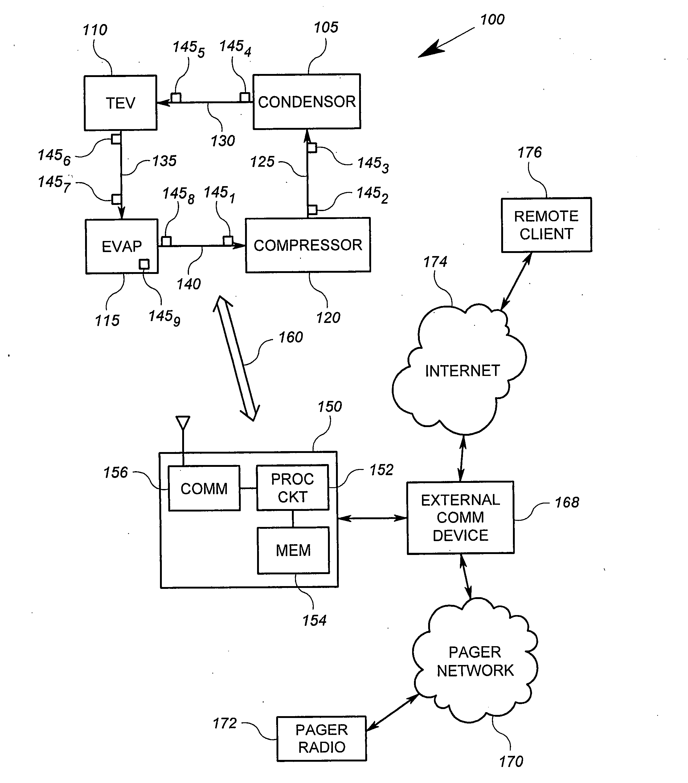 Refrigeration system energy efficiency enhancement using microsystems