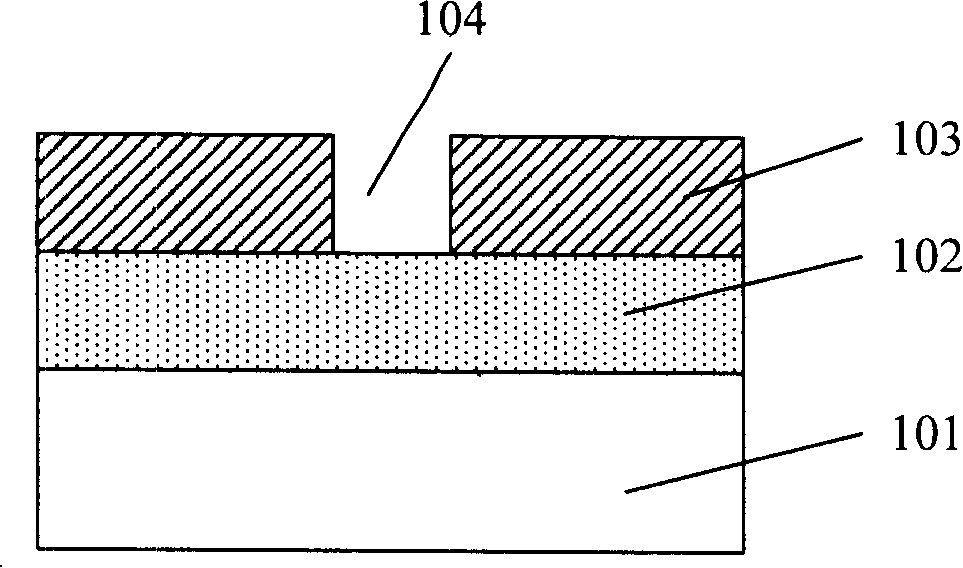 Method for forming of via hole