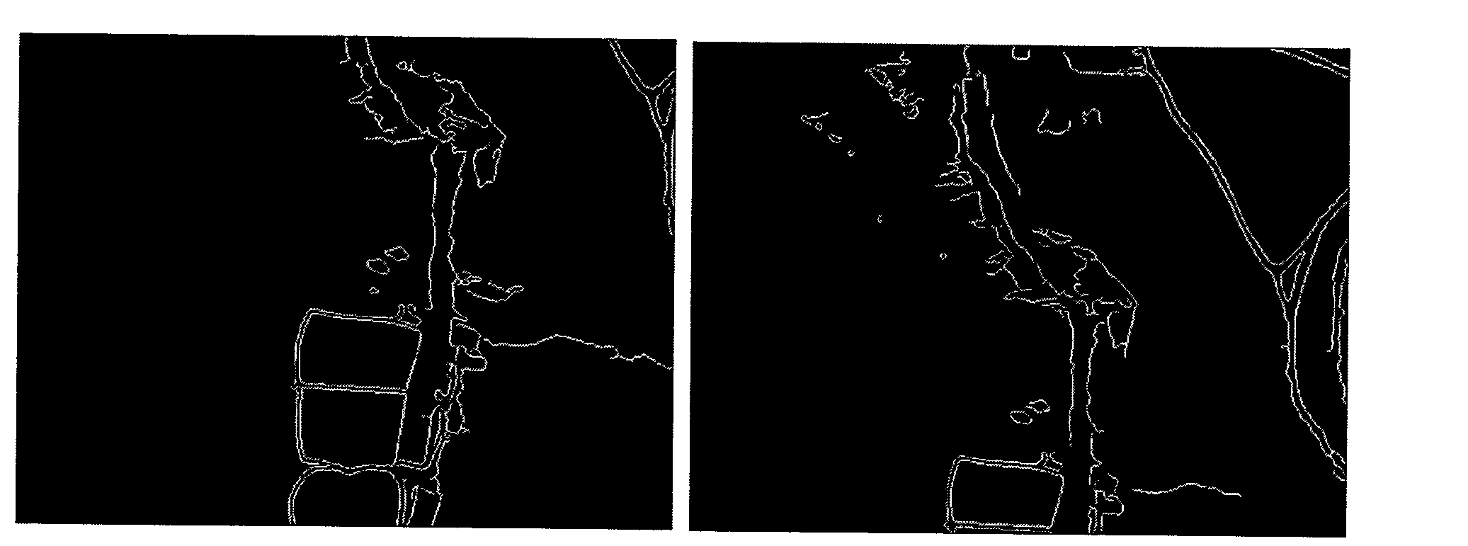 Unmanned aerial vehicle aerial image accurate matching method based on island edge characteristics