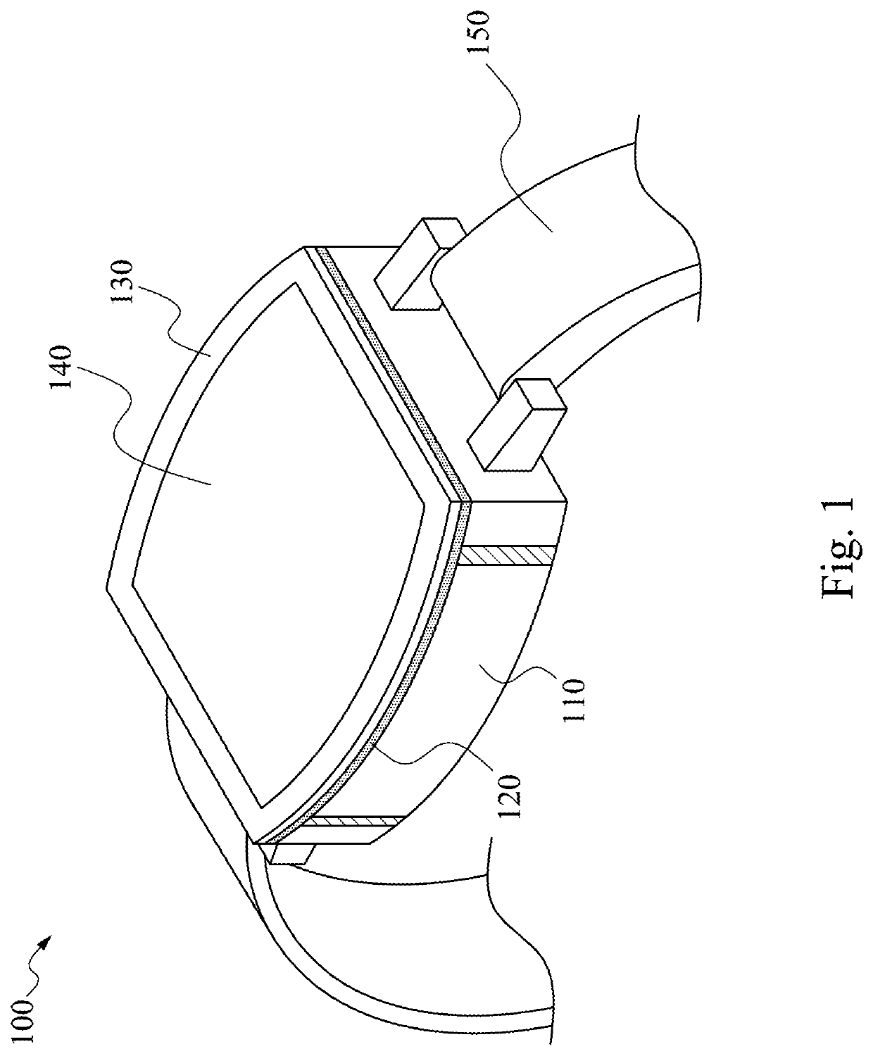 Wearable electronic device and antenna system thereof