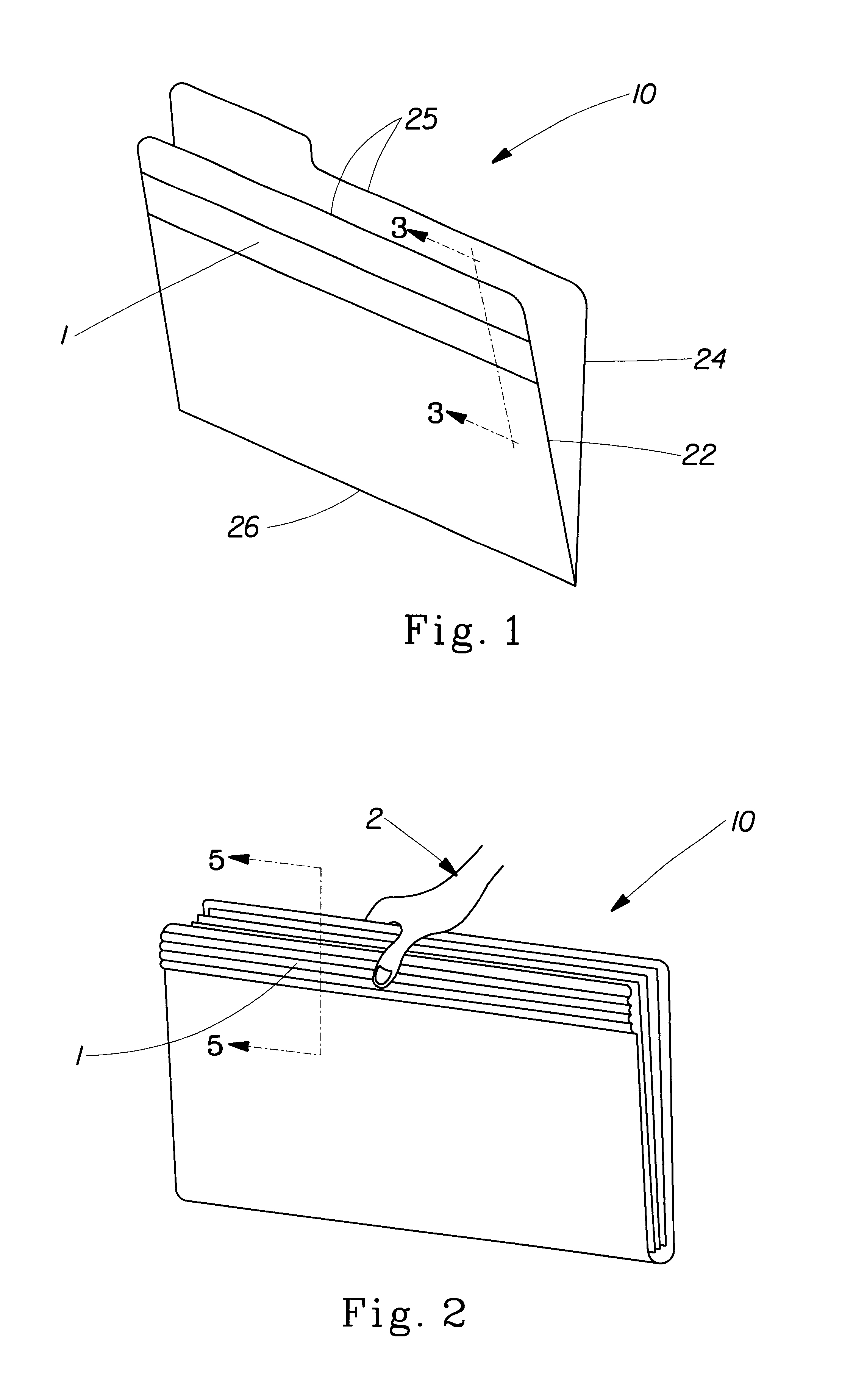 Methods for making slip resistant file folders