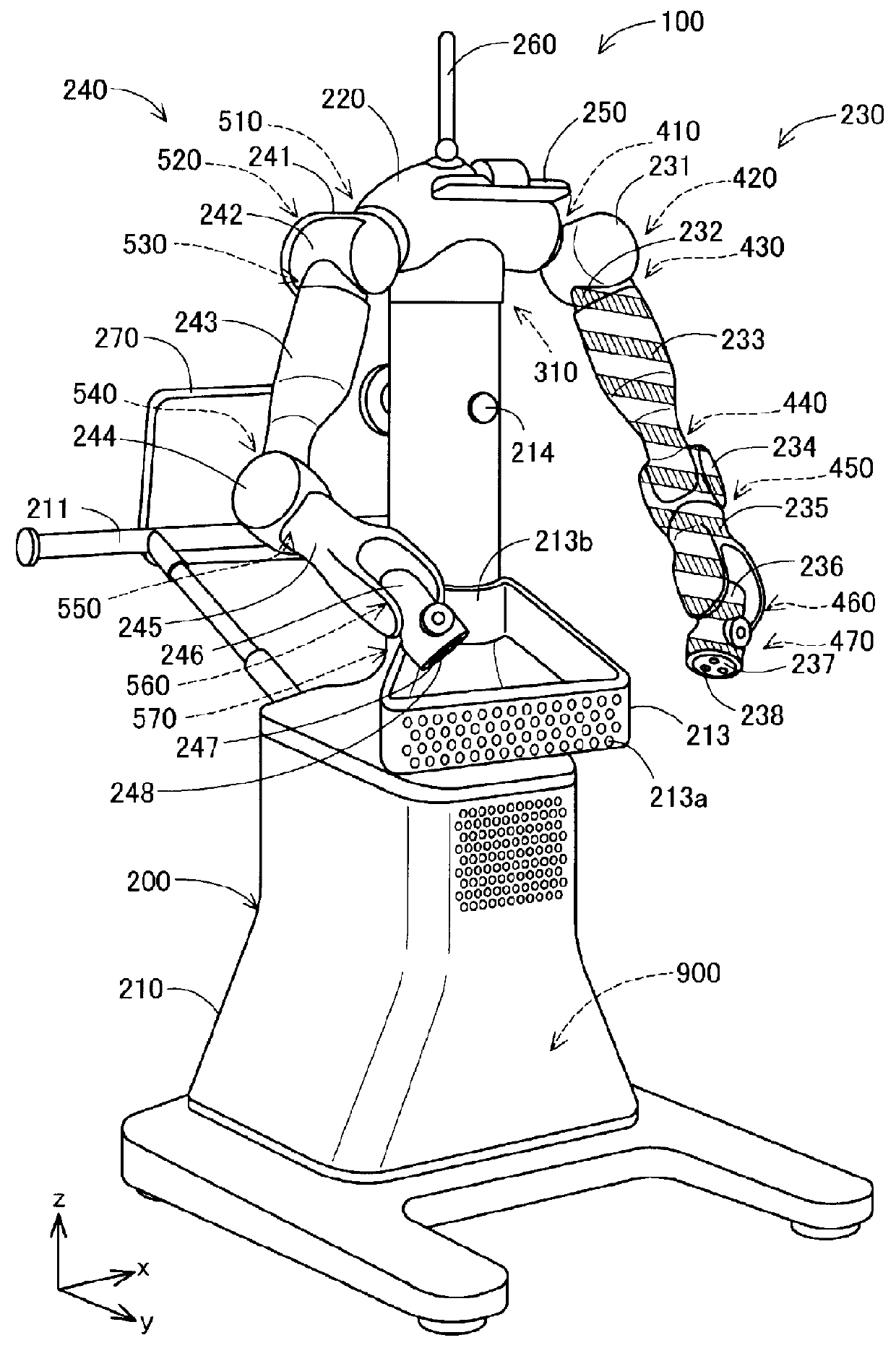 Double arm robot