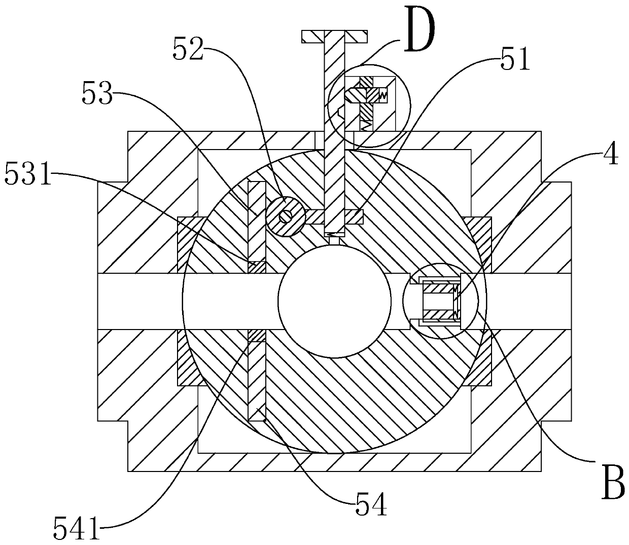 Safety throttling ball valve