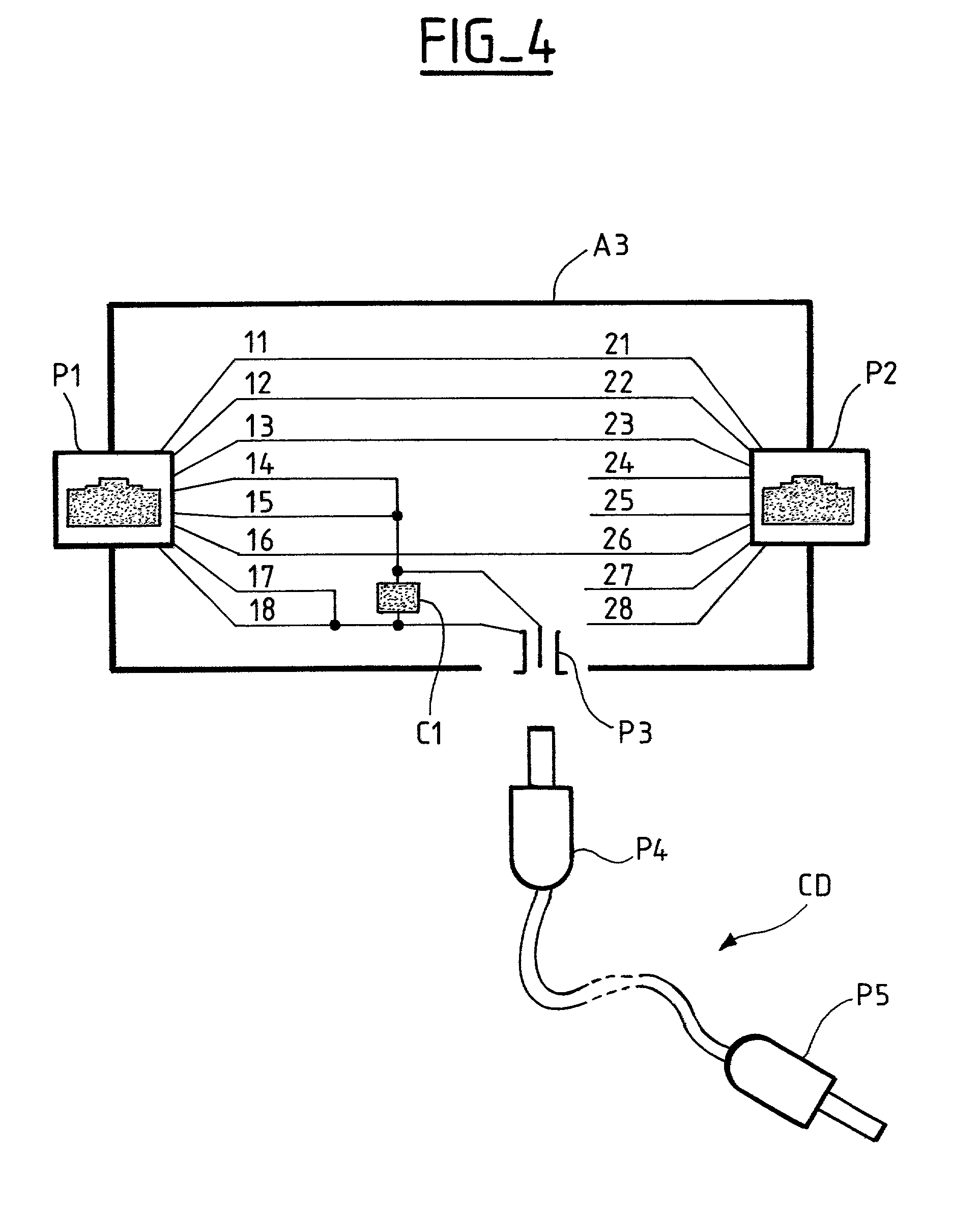 Terminal adapter for connecting a terminal to a computer local area network capable of identifying any of several terminal types