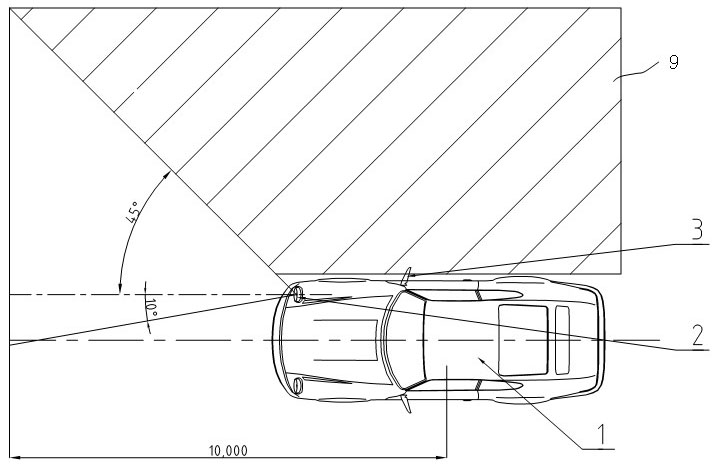 Rearview mirror out of automotive vehicle