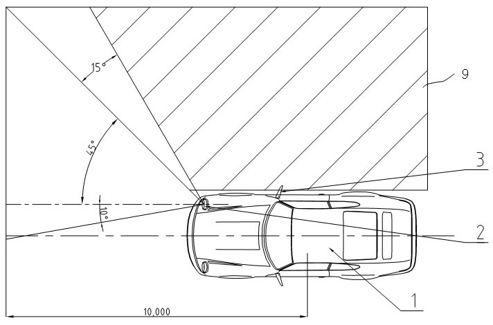 Rearview mirror out of automotive vehicle