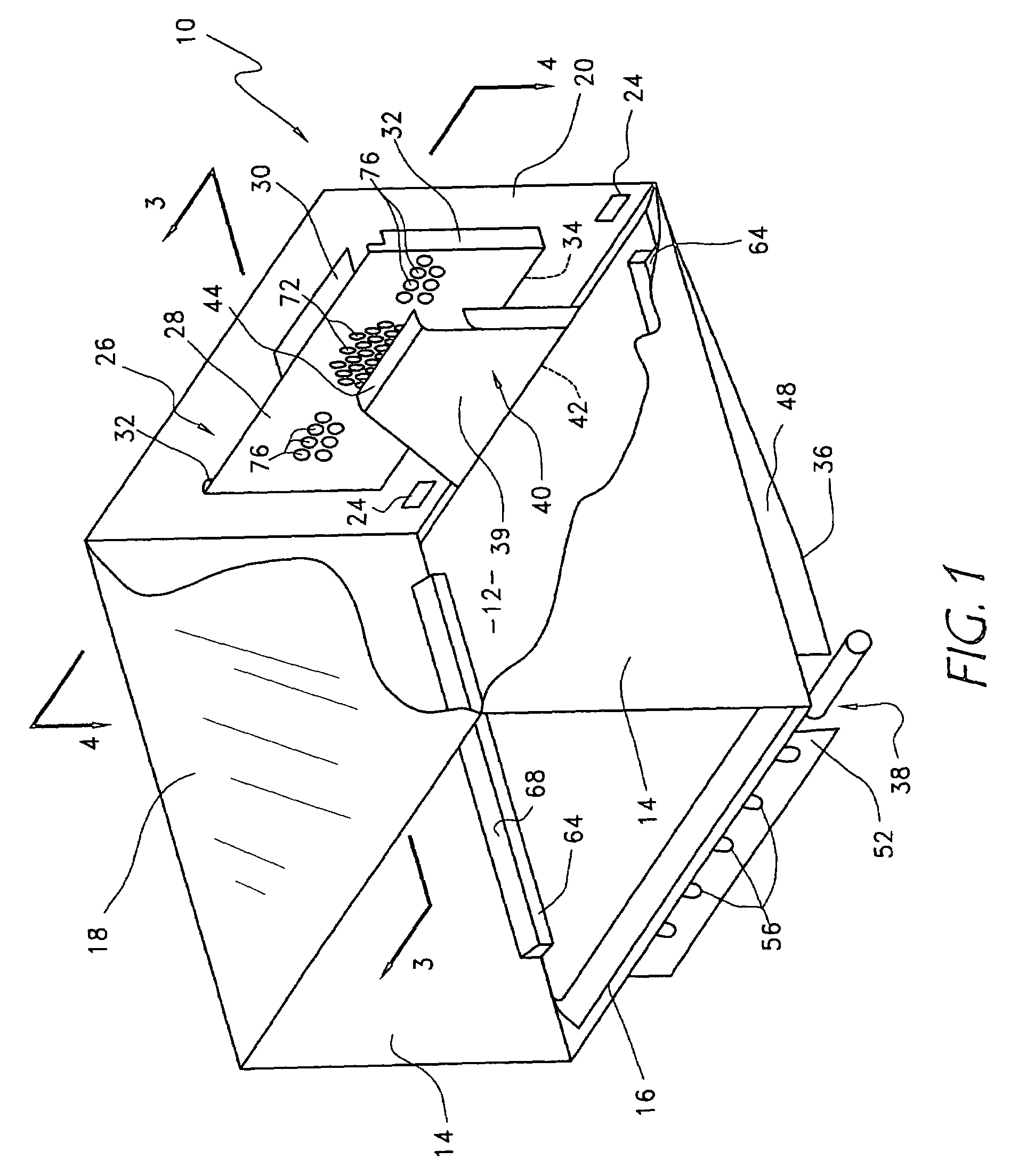 Gas "true" convection bake oven