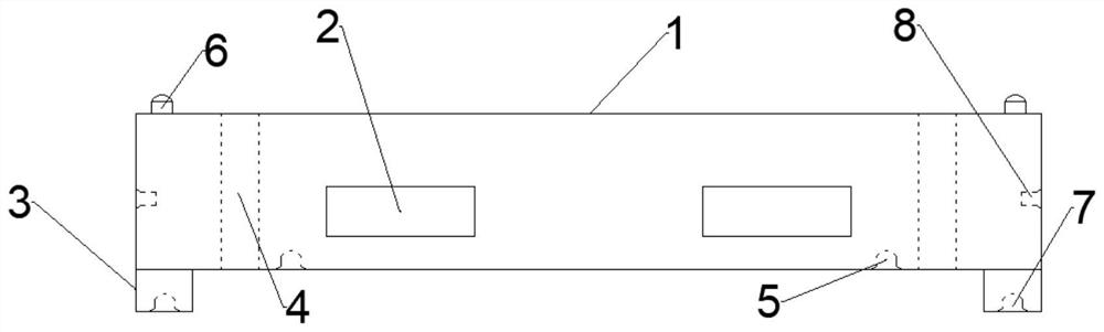 Logistics tray, reverse stacking machine and stacking method