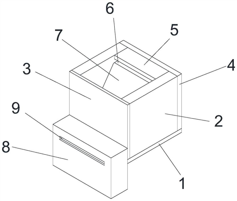 Building roof capable of effectively treating accumulated snow