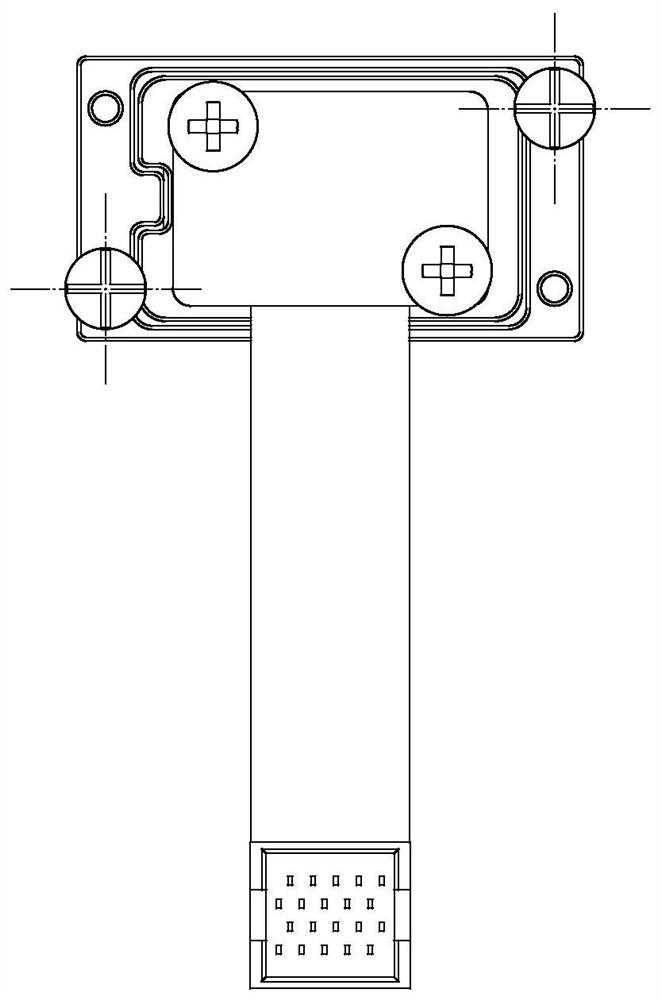 A wireless optical communication connector between boards