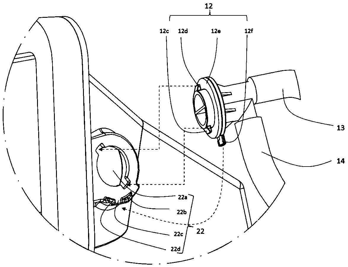 Installation structure of dual-channel air quality detection module