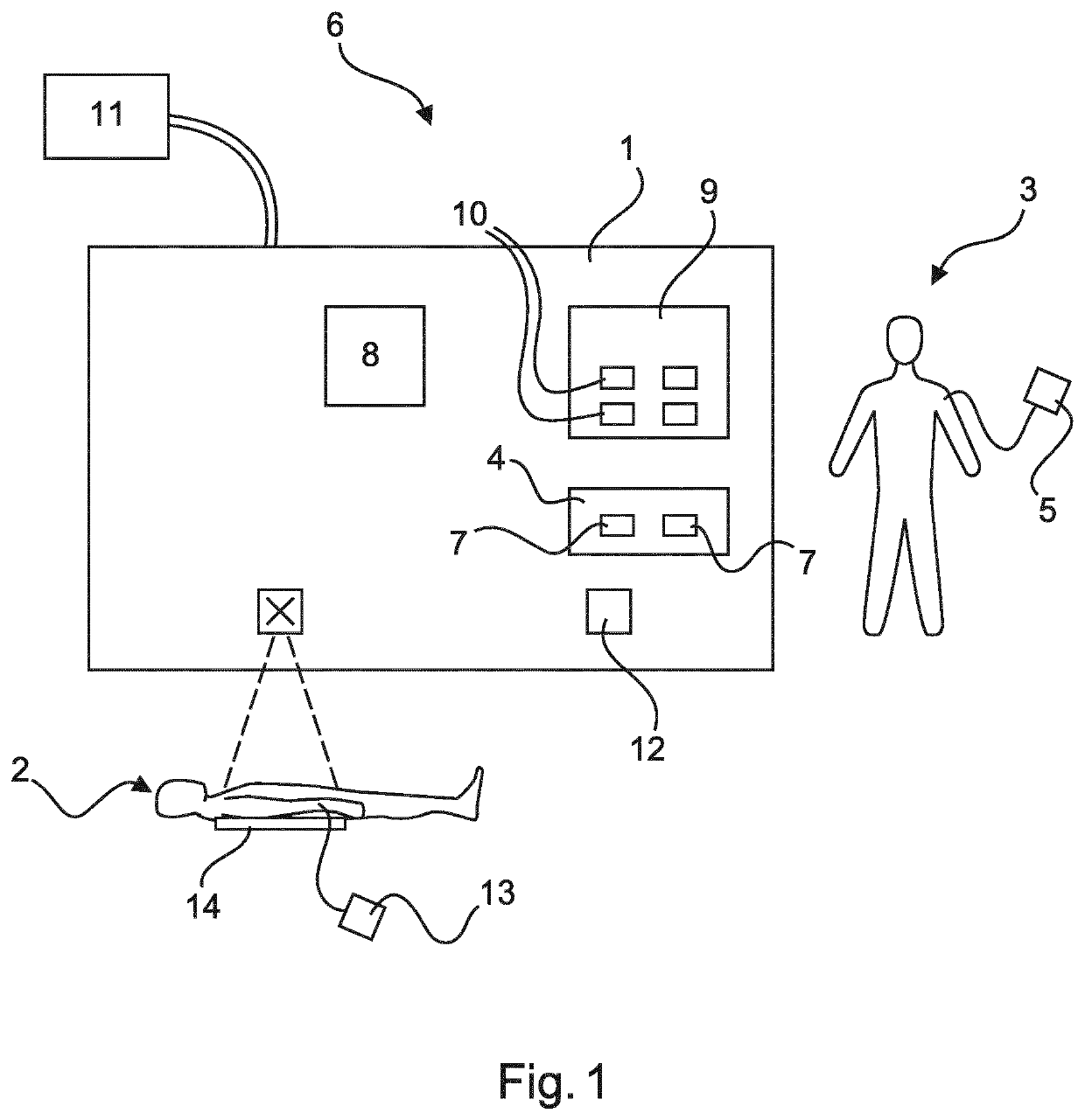 X-ray system for guided operation