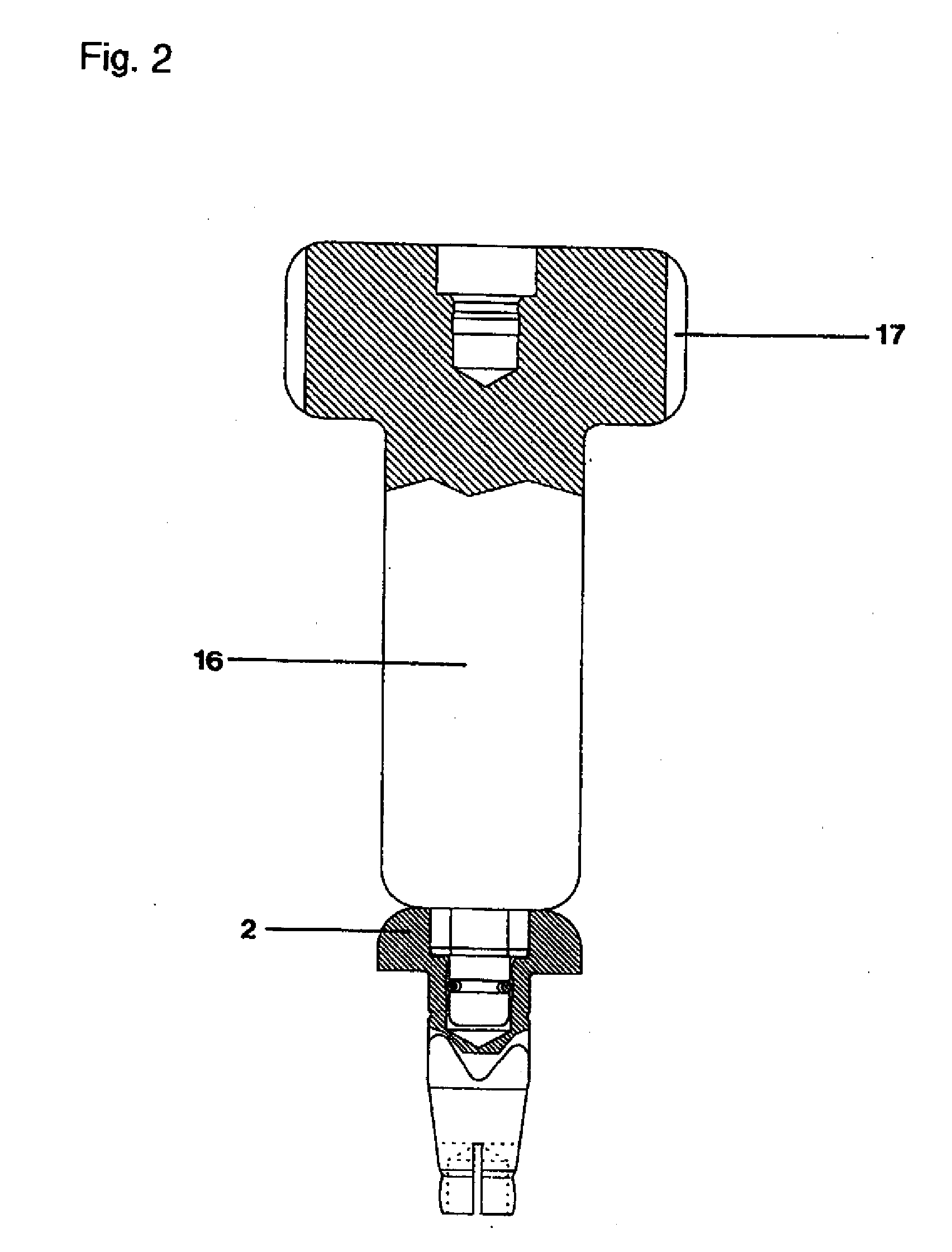 Method for Receiving a Medical Element in a Manipulation Apparatus, a Manipulation