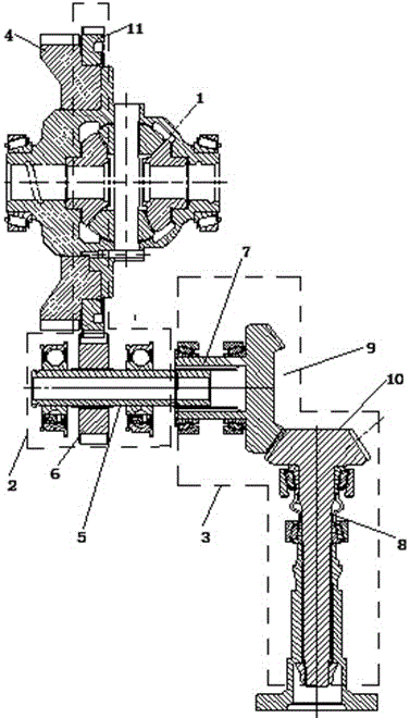 Double -level disassembly split force