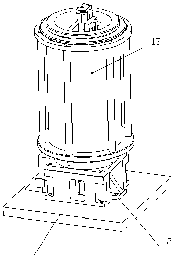 An integrated detection device for compressor barrel and upper outer cover