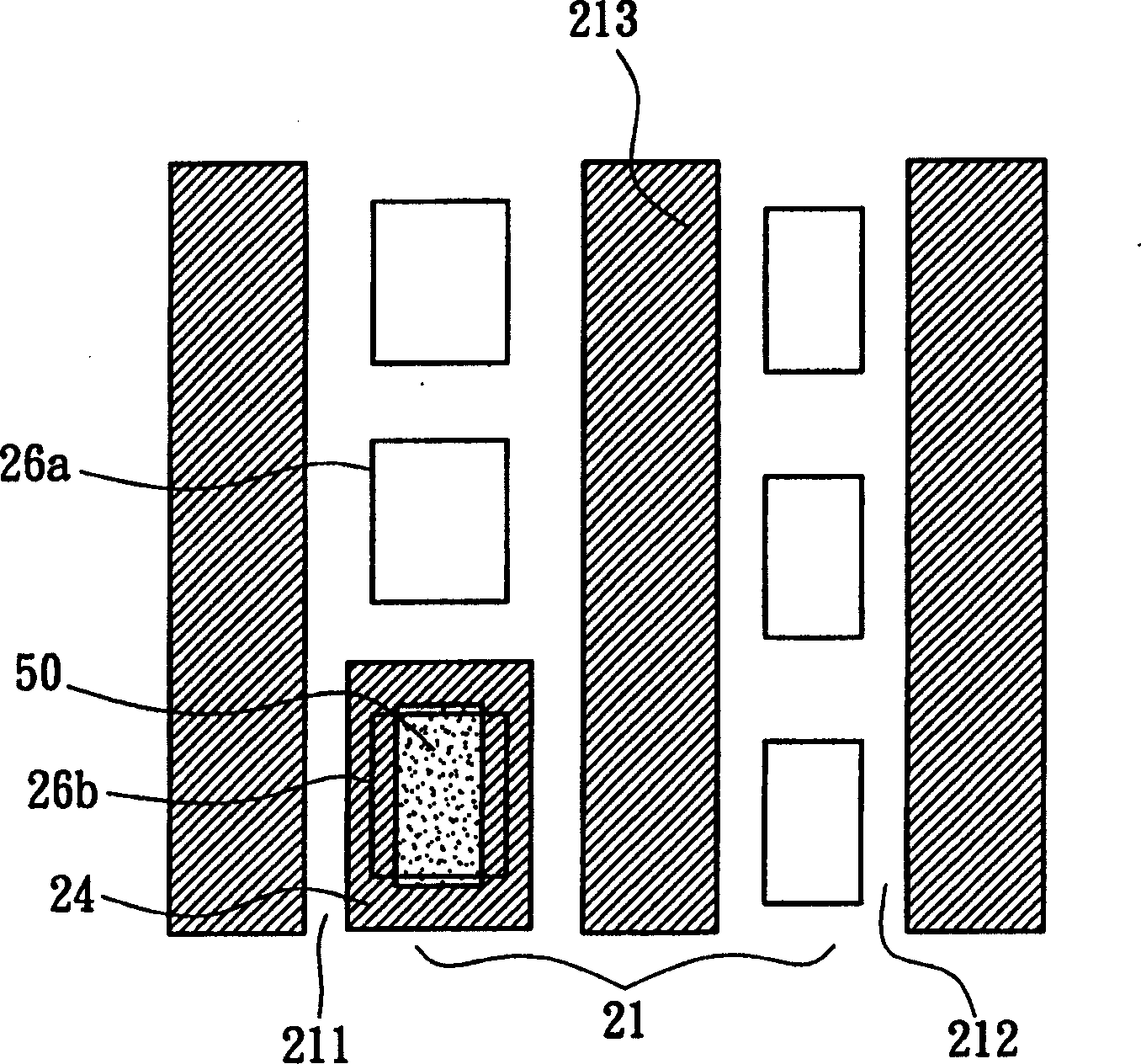 Drive transistor sructure for ink jet print head chip its making process