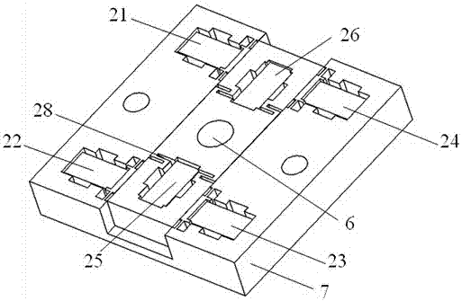 In-situ nanoindentation/nanoscratching test device based on bionic piezoelectric driving