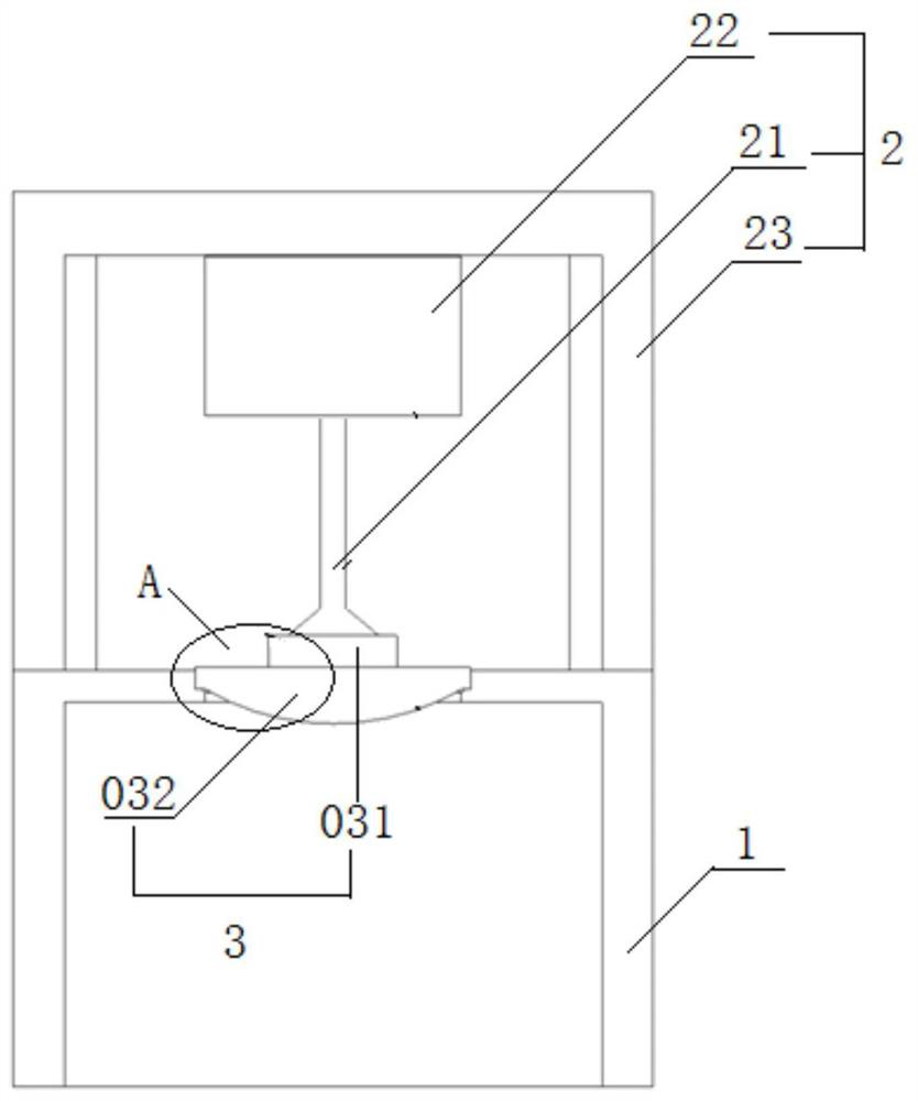 Adjustment system and method for display device in optical module