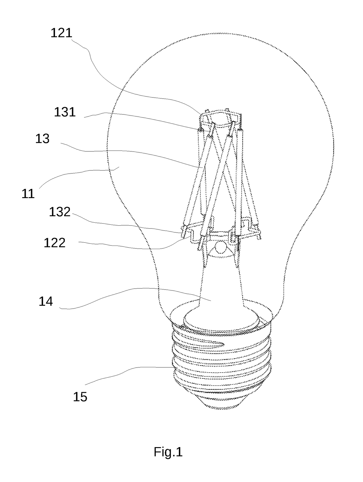 LED filament light