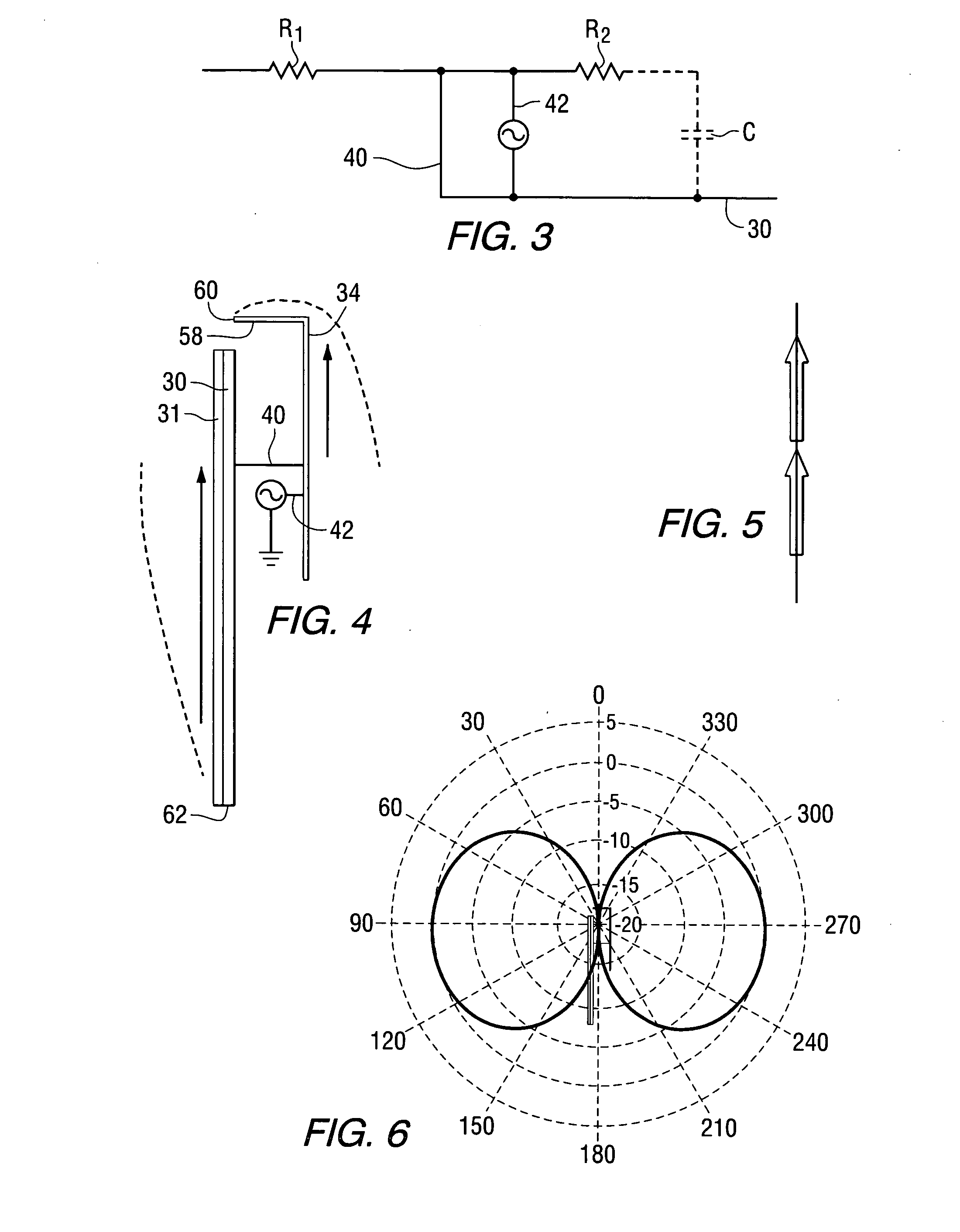 Compact dual band antenna having common elements and common feed