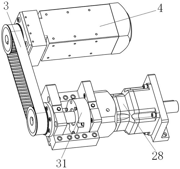 Rapid fixing and transverse moving system of electrically-driven shipboard helicopter