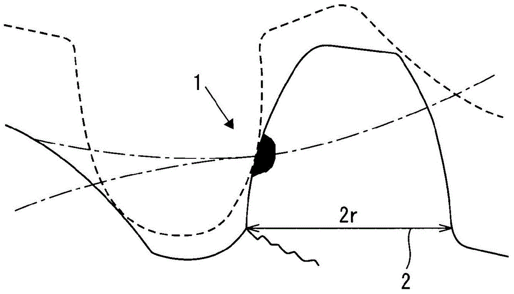 Soft-nitrided induction-quenched steel component