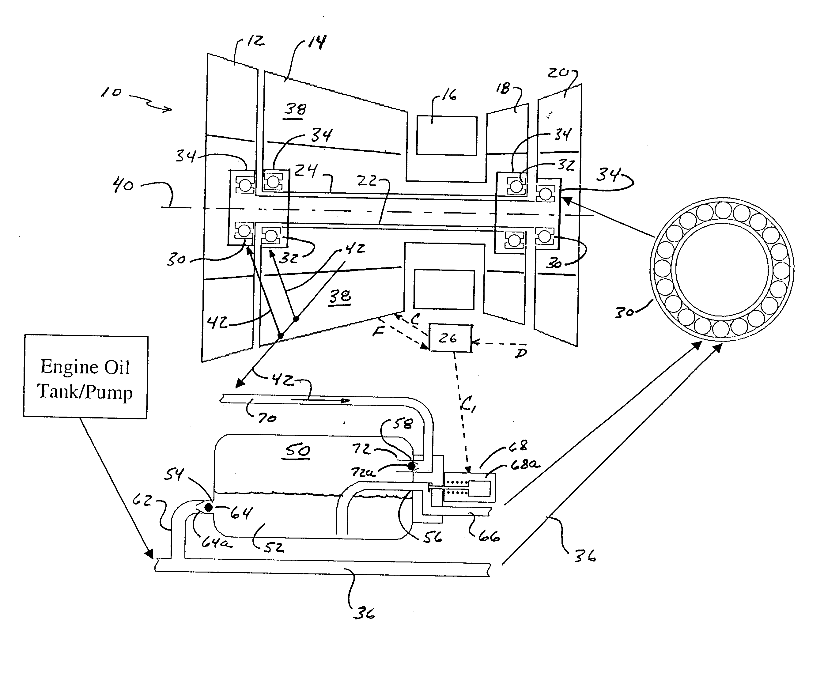 Emergency lubrication system