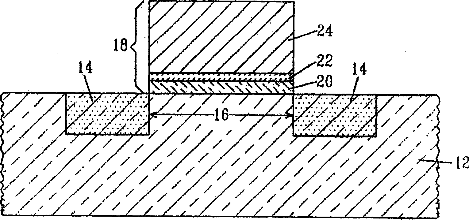 Mutual compensating metals-oxides-semiconductor structure and its mfg. method