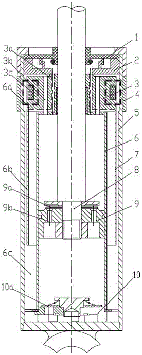 A magnetorheological pump variable damping shock absorber