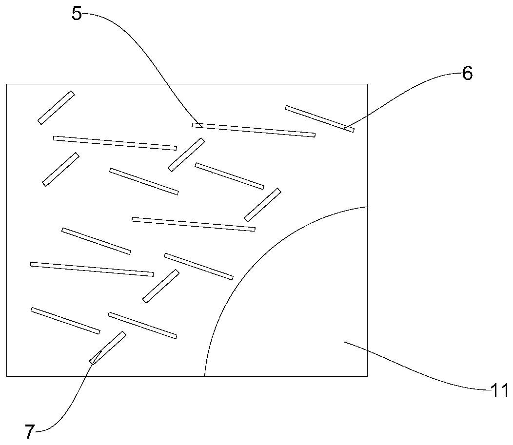 Glass fiber three-dimensional reinforced lightweight cement slab