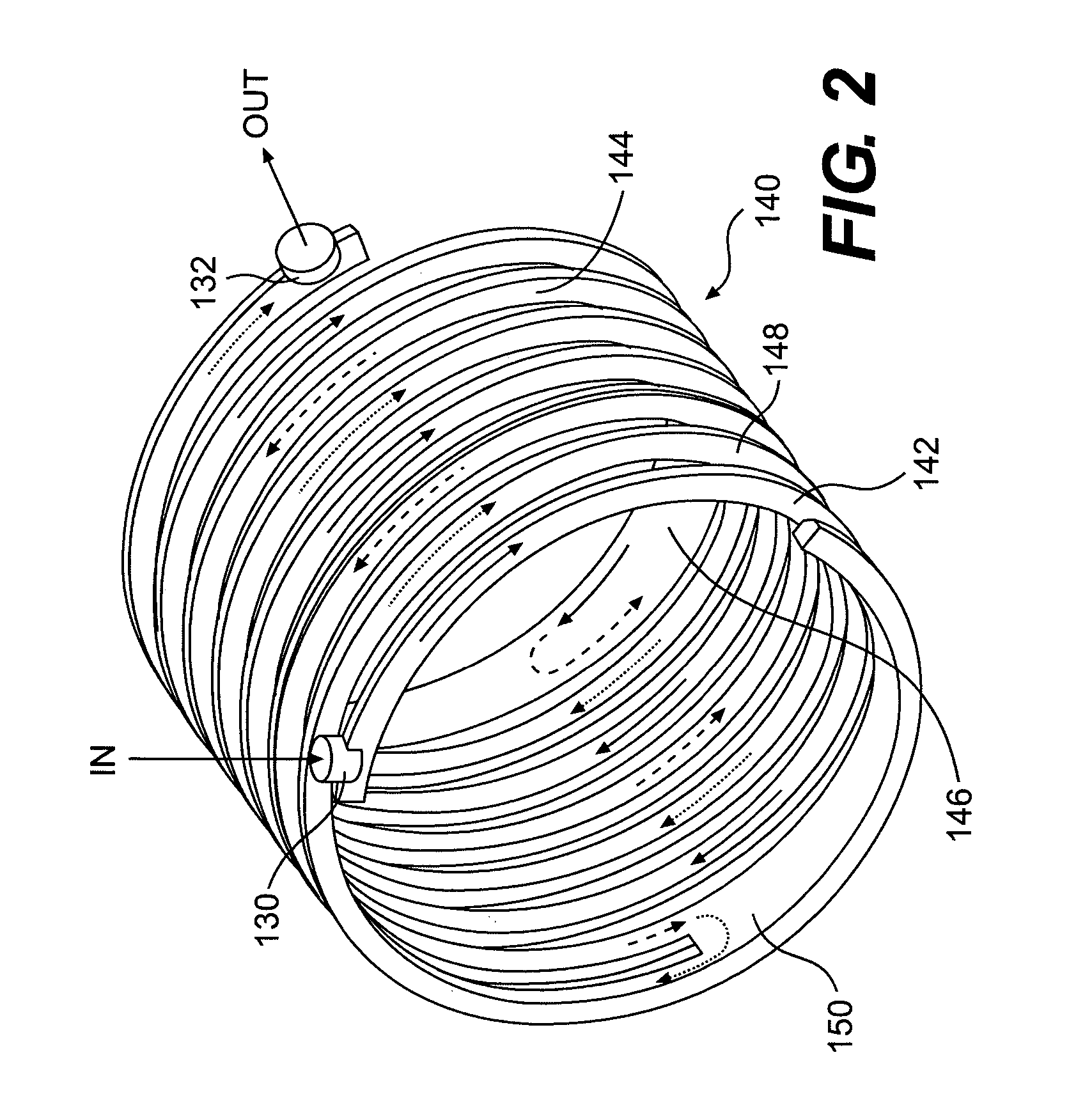 Cooling system for an electric motor