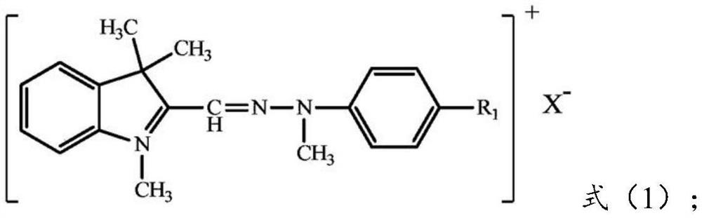 Dye composition as well as preparation method and application thereof