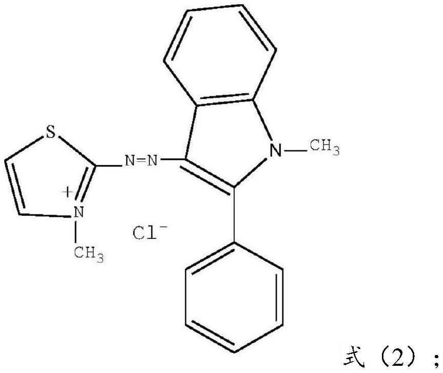 Dye composition as well as preparation method and application thereof