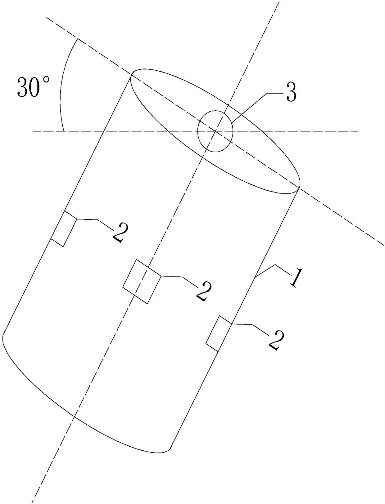 Bored pile bore hole inspection equipment and bored pile bore hole inspection method