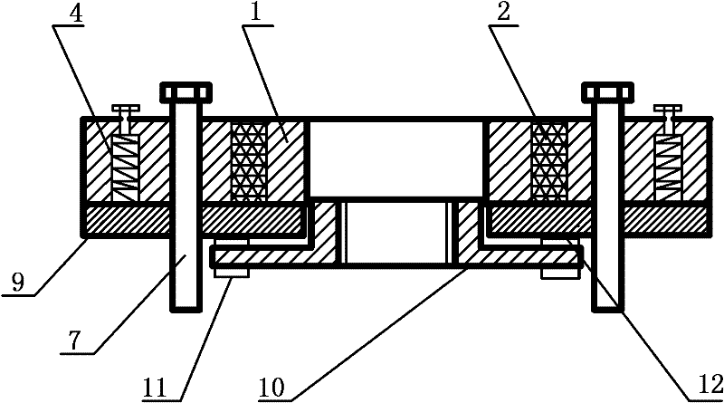 Polygonal brake device