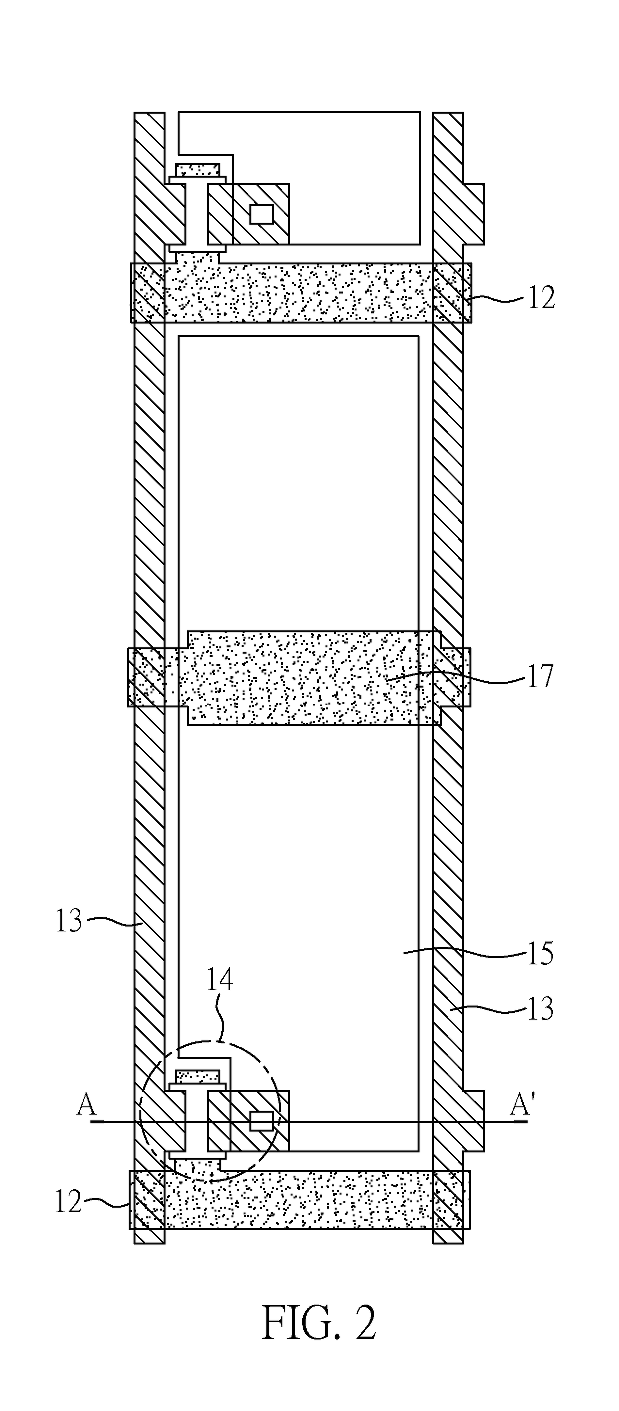 Liquid crystal display panel and liquid crystal display device containing the same