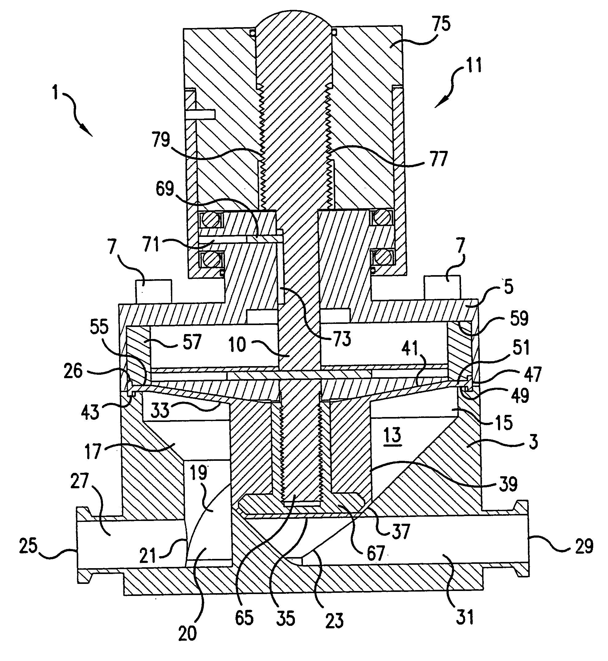 Circumferential sealing diaphragm valve