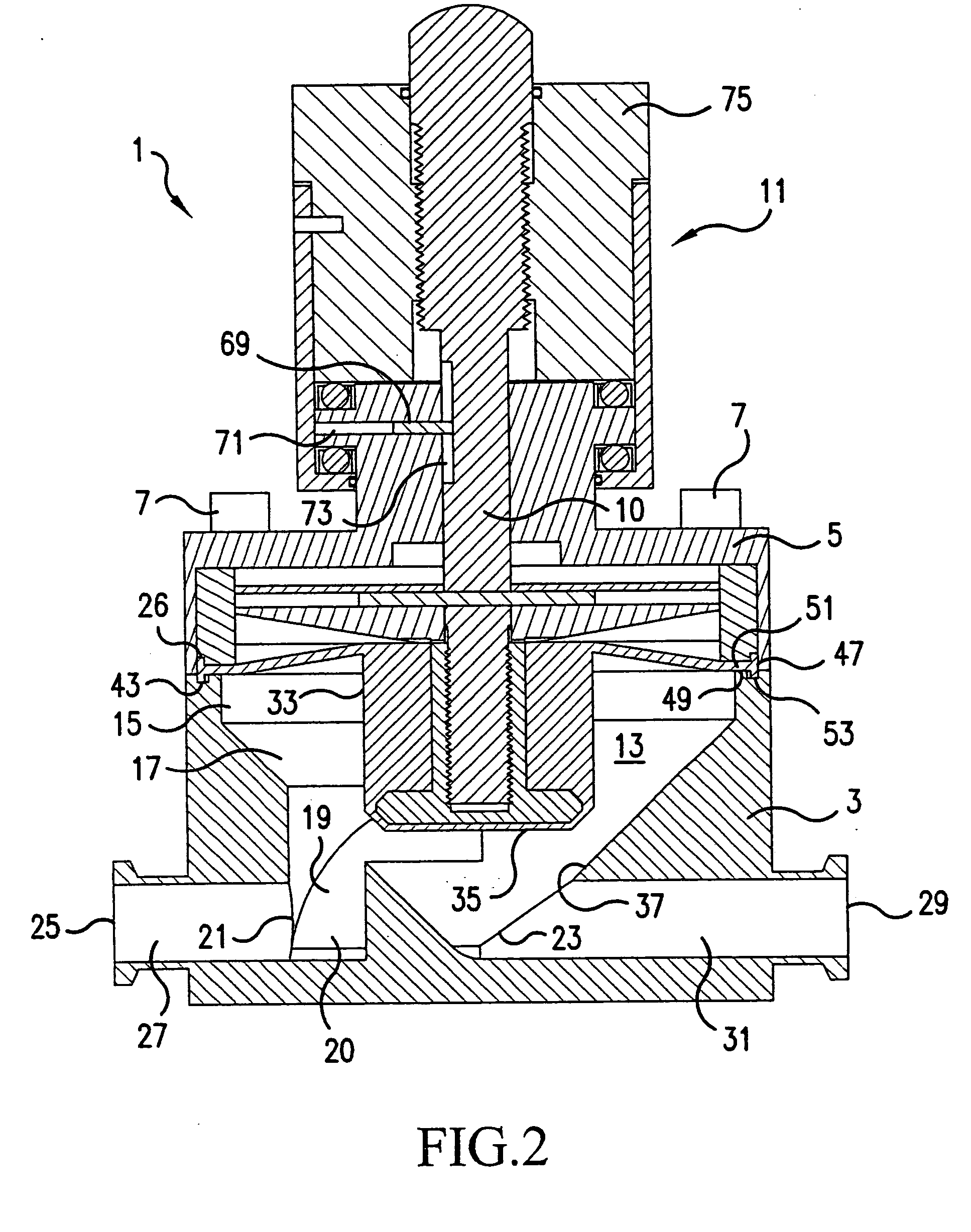 Circumferential sealing diaphragm valve