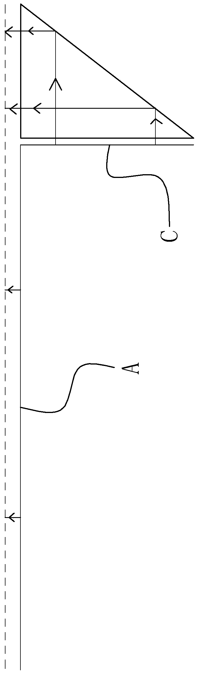 Screen display method of a flexible screen mobile phone