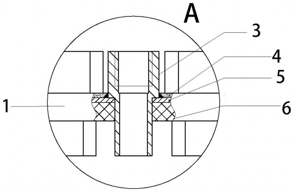 CT slip ring electric brush and forming method thereof