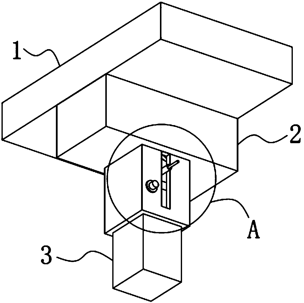 Segmented hot-melt pile end support stiffness adjusting device