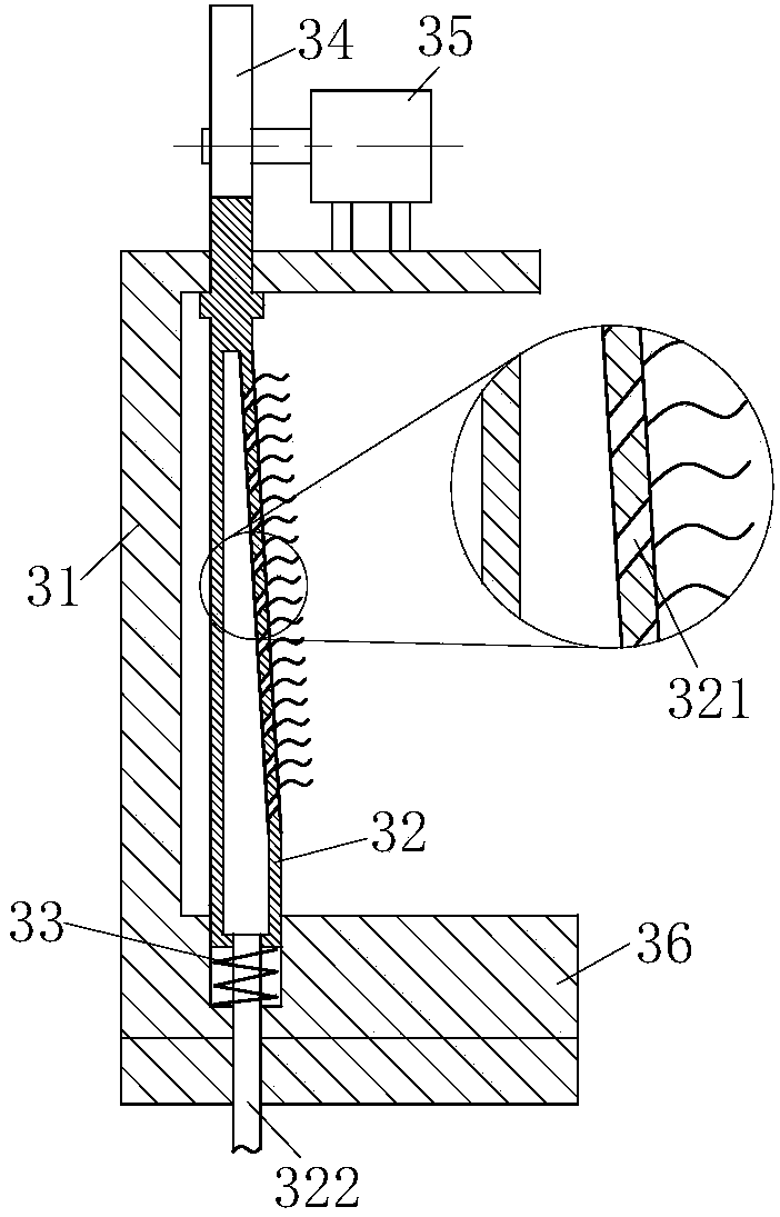 Processing chip treatment system for numerical controlled milling machine for brittle metal material cutting process