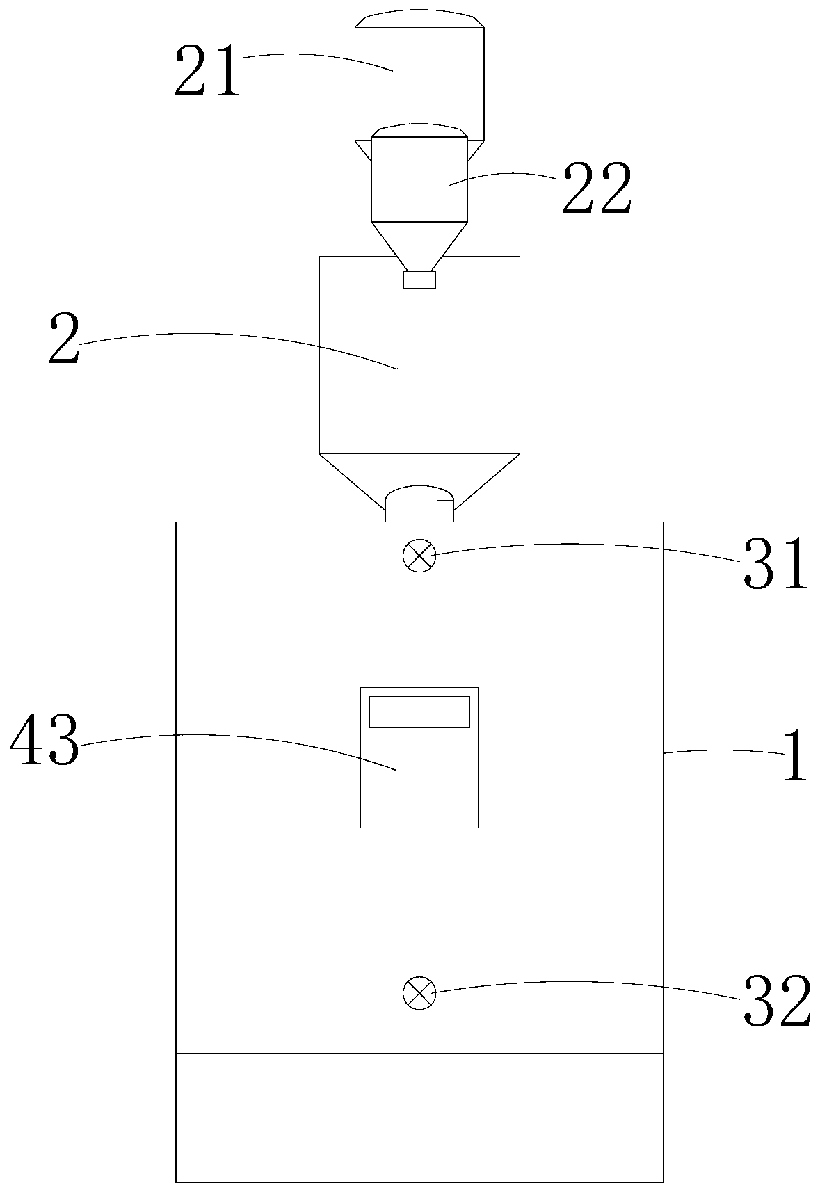 A sol device with controllable viscosity of glue