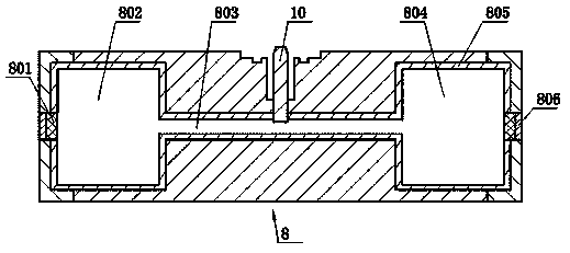 Device for detecting methane and carbon dioxide in atmospheric greenhouse gas based on photoacoustic spectrum technology